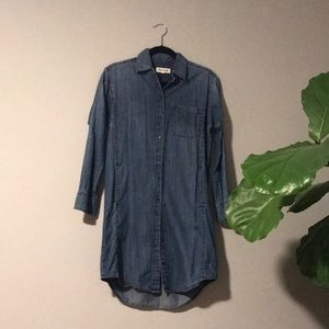 Madewell chambray dress
